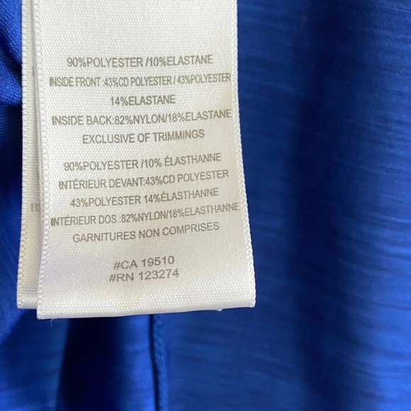 Lole braided T back athletic tank top with shelf bra  Sz L - Picture 8 of 10